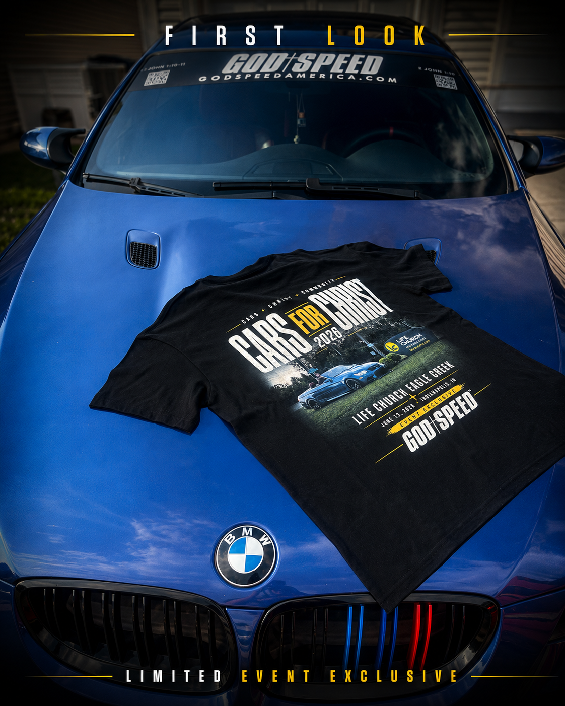 Cars For Christ 2026 Event Exclusive Tee — Pre-Order
