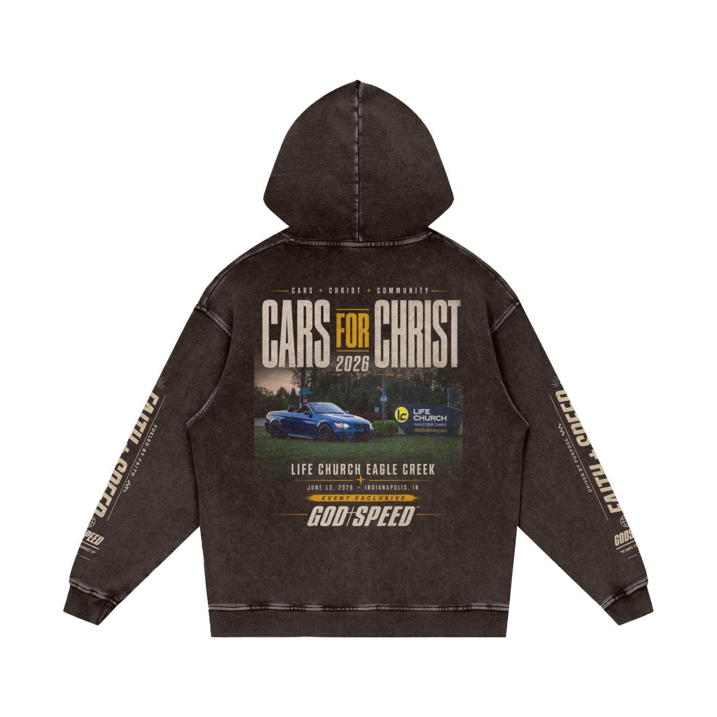 GodSpeed Premium - Cars For Christ Exclusive Hoodie
