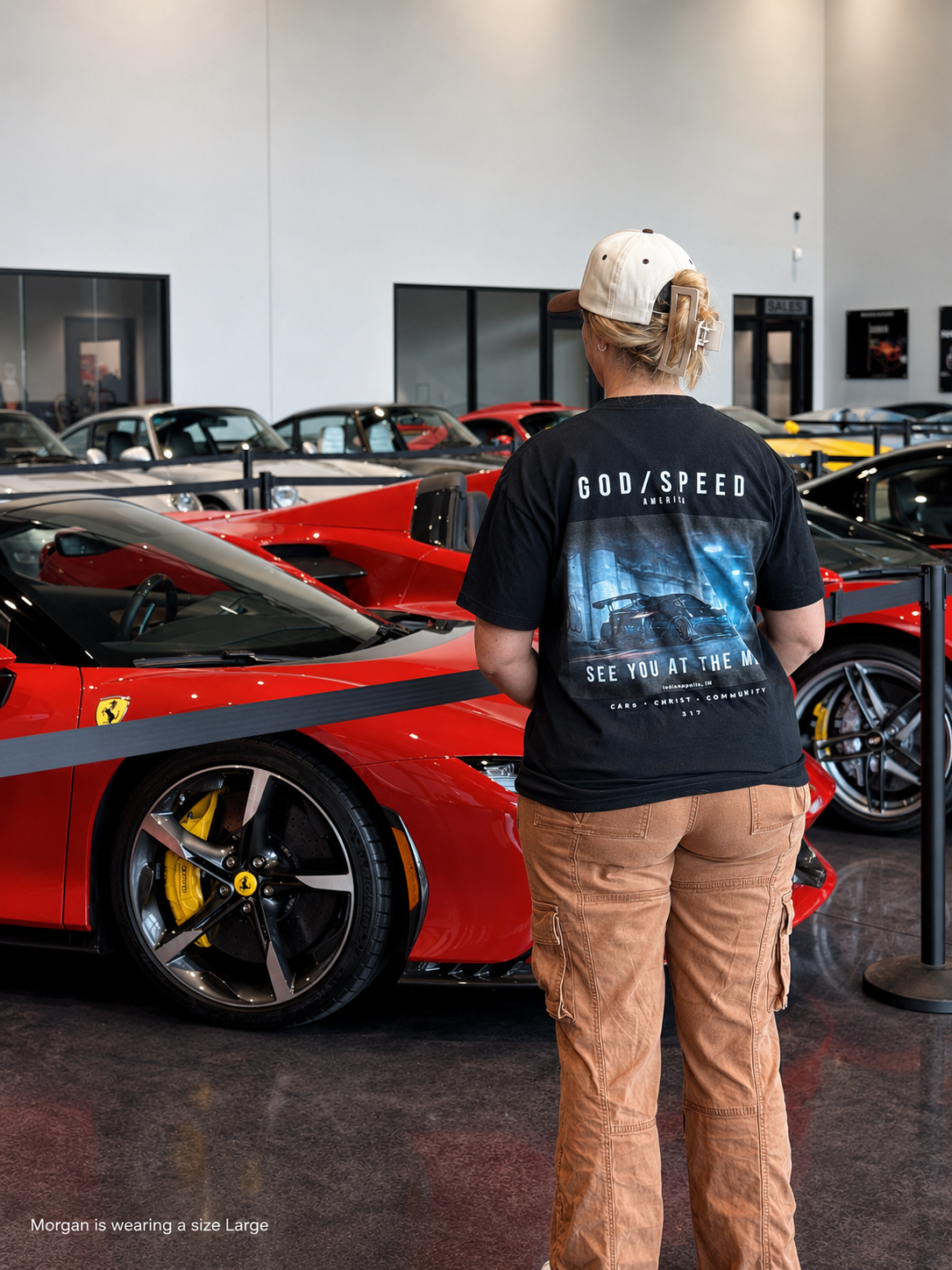 Godspeed “See You At The Meet” Tee – Indianapolis Night