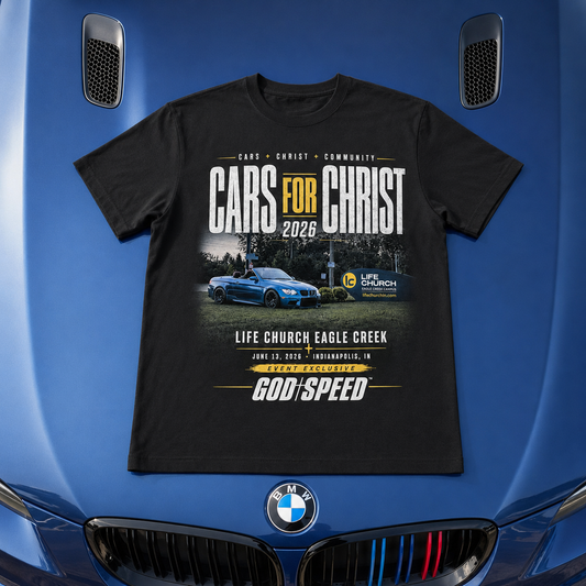 Cars For Christ 2026 Event Exclusive Tee