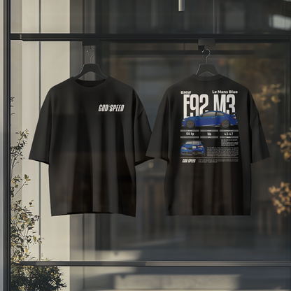 E92 BMW M3 Le-Mans Blue Metallic T-Shirt