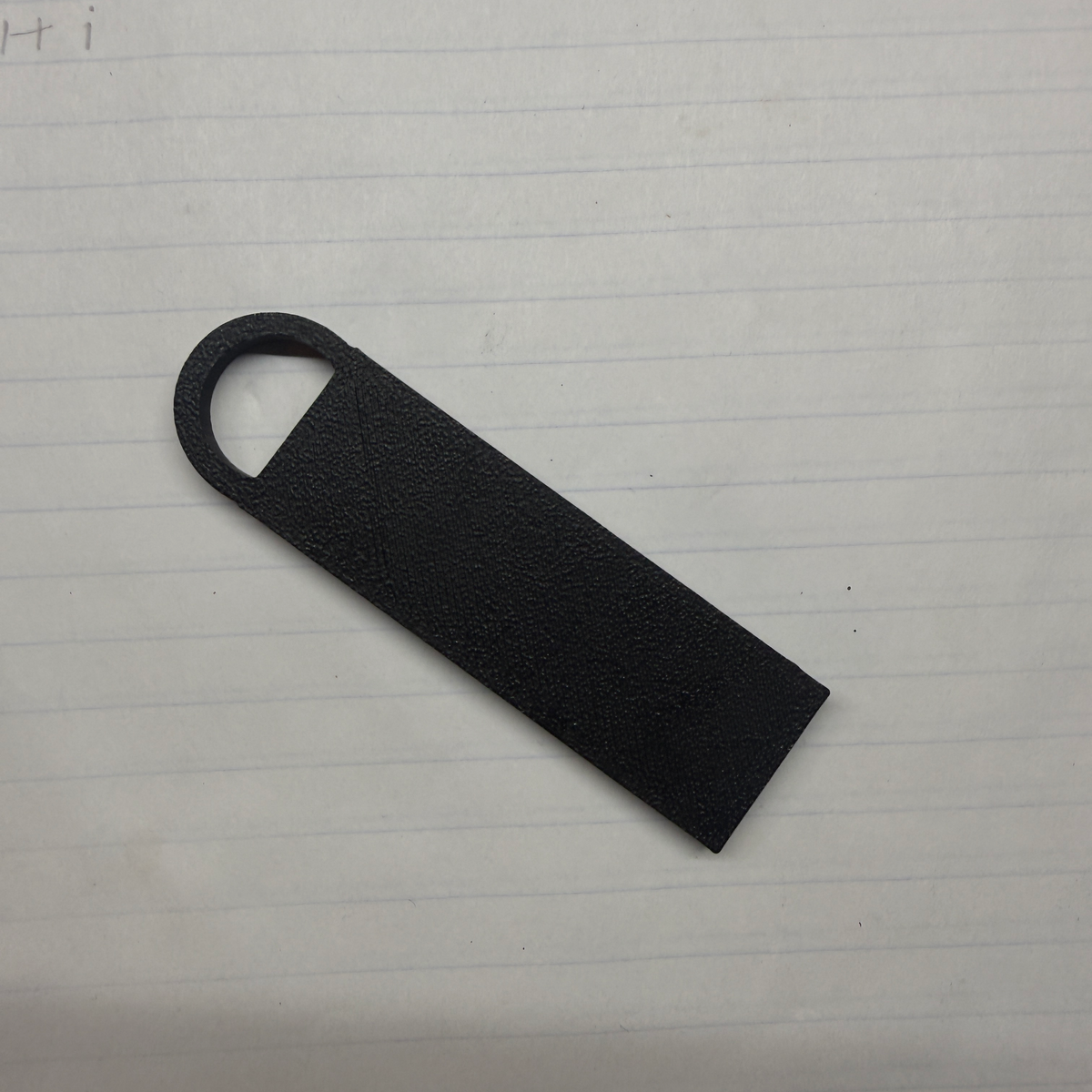 GodSpeed 3D-Printed Keychain