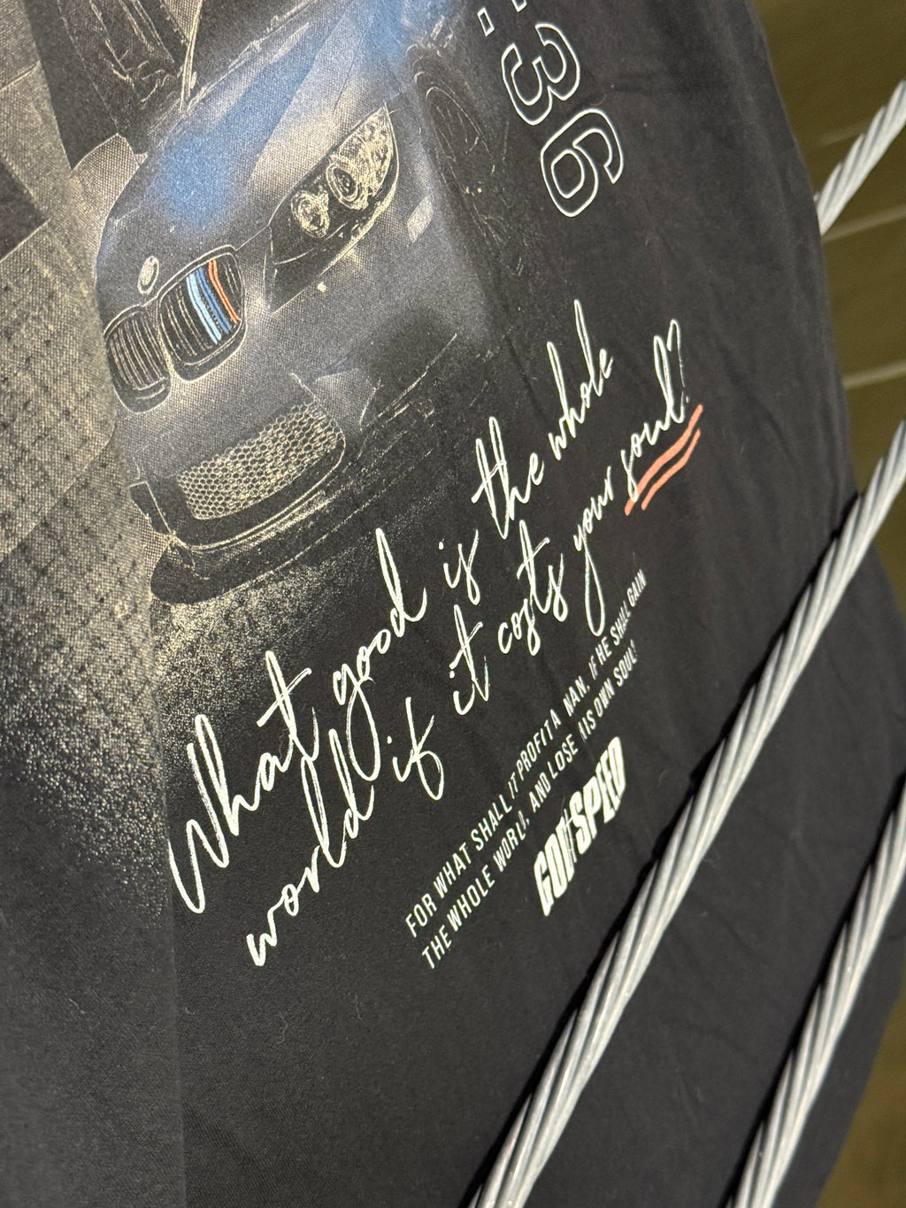 Cost of the World Tee — Mark 8:36