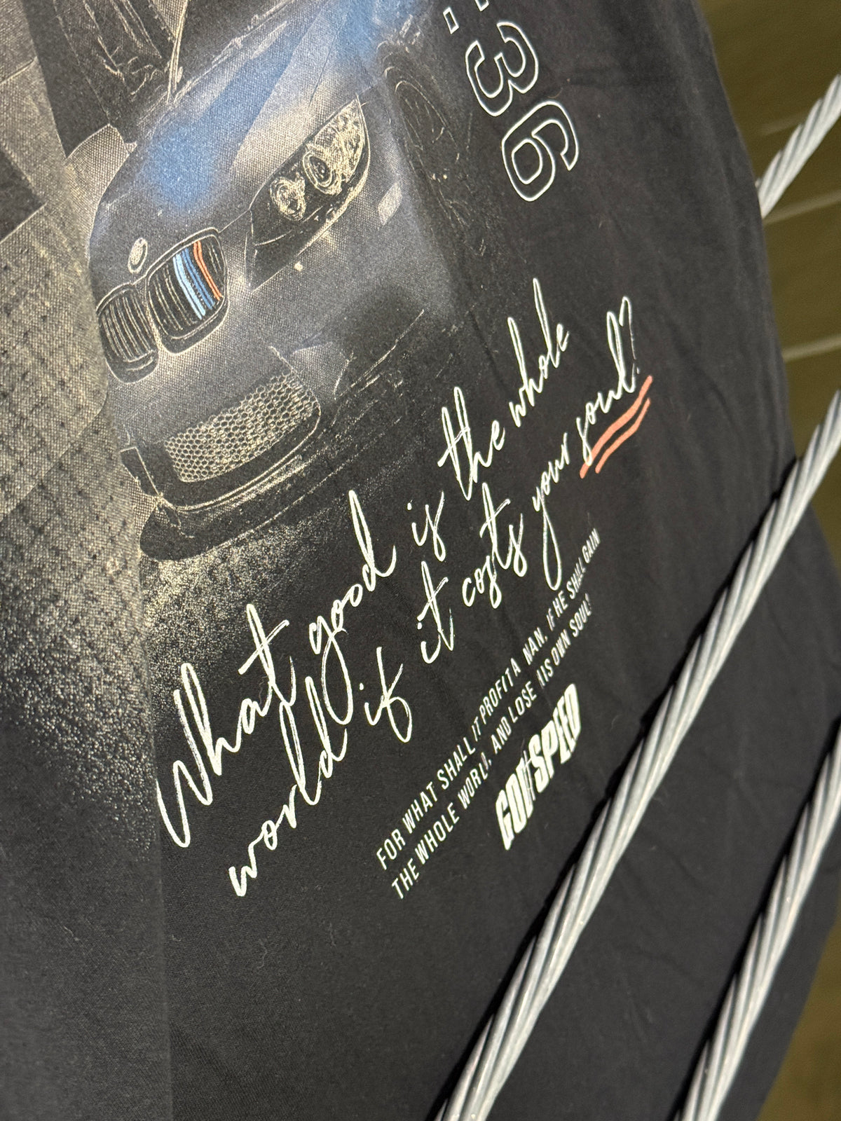 Cost of the World Tee — Mark 8:36