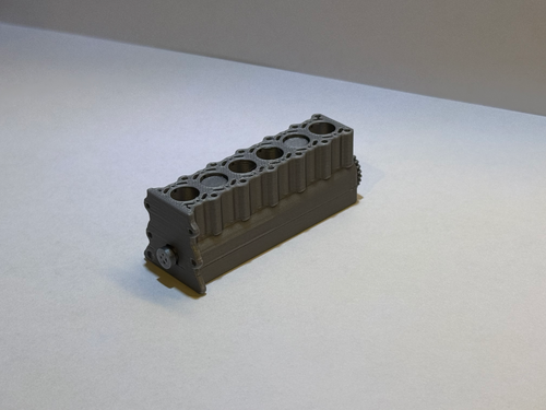 GodSpeed Inline-6 Engine Fidget Model