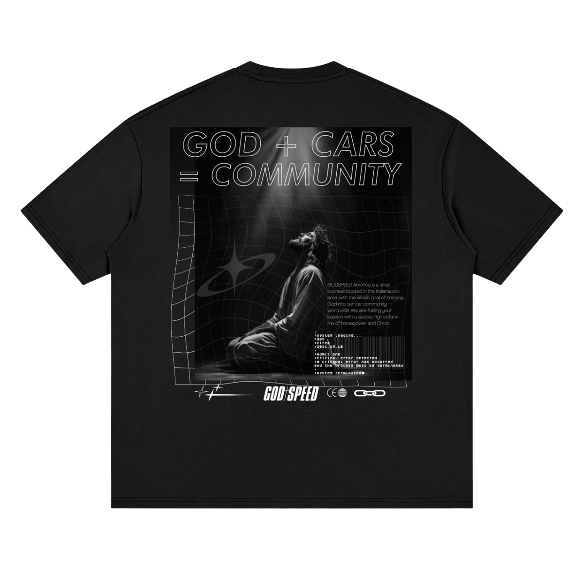 The Formula Tee — God + Cars = Community