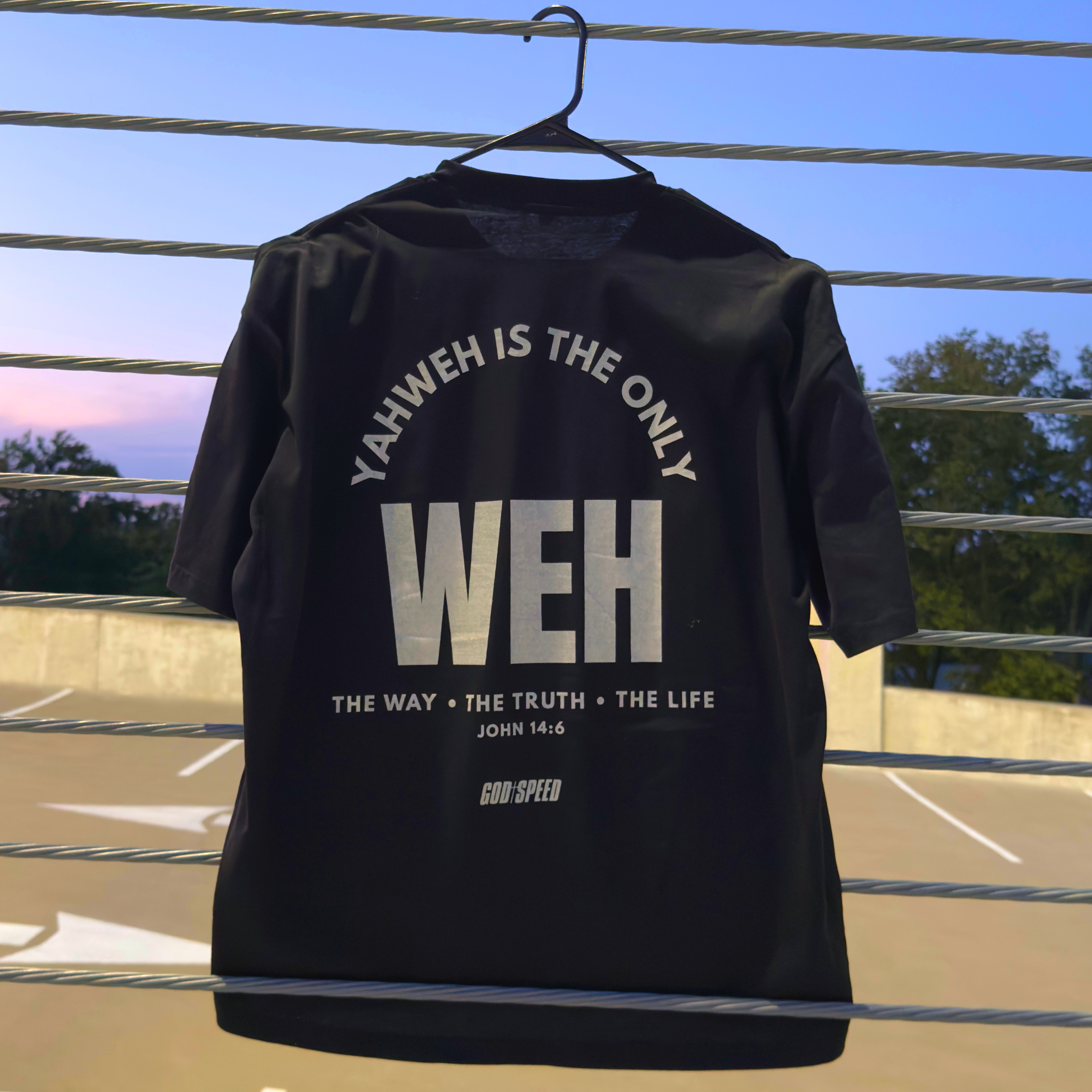 Yahweh Is the Only Weh Oversized Tee