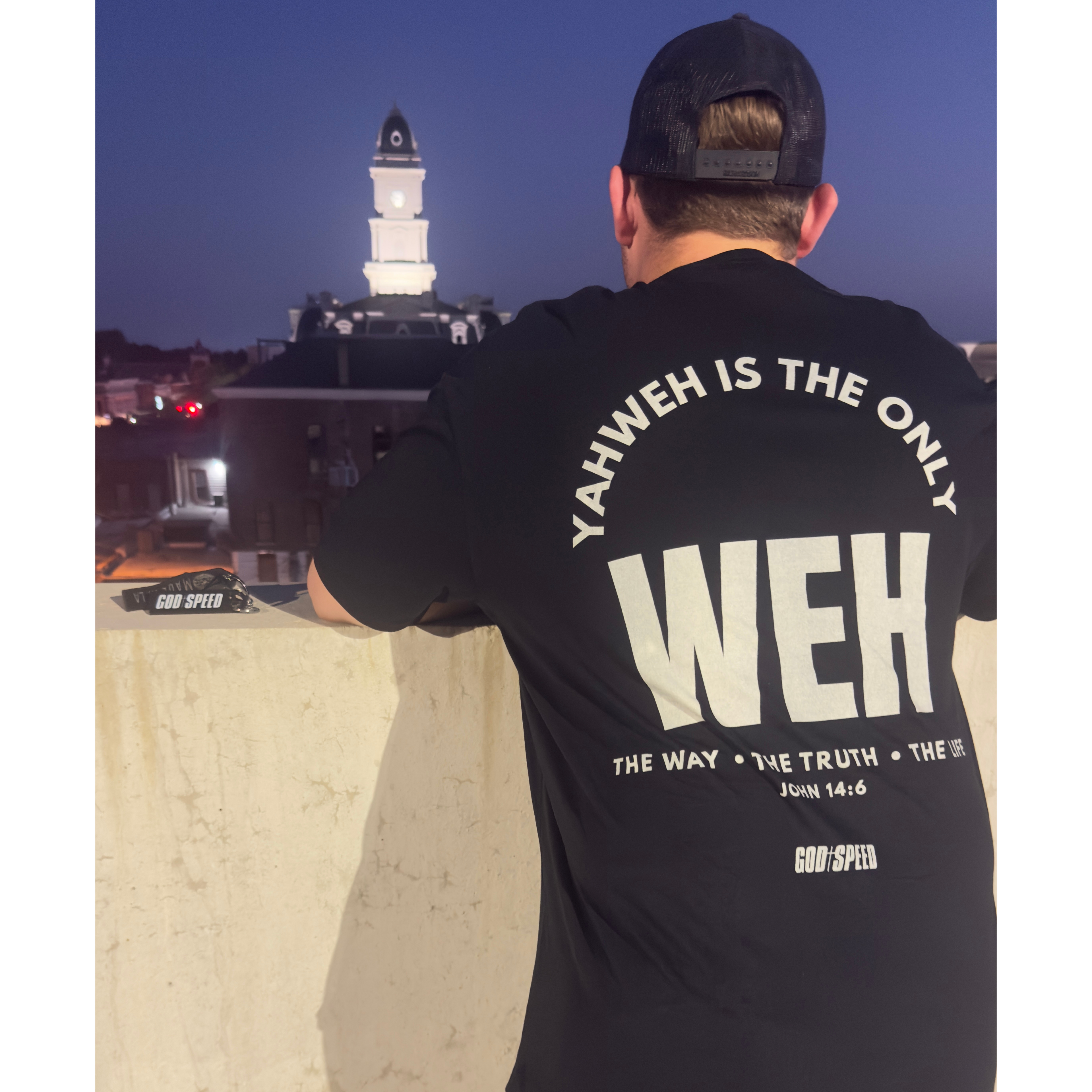 Yahweh Is the Only Weh Oversized Tee