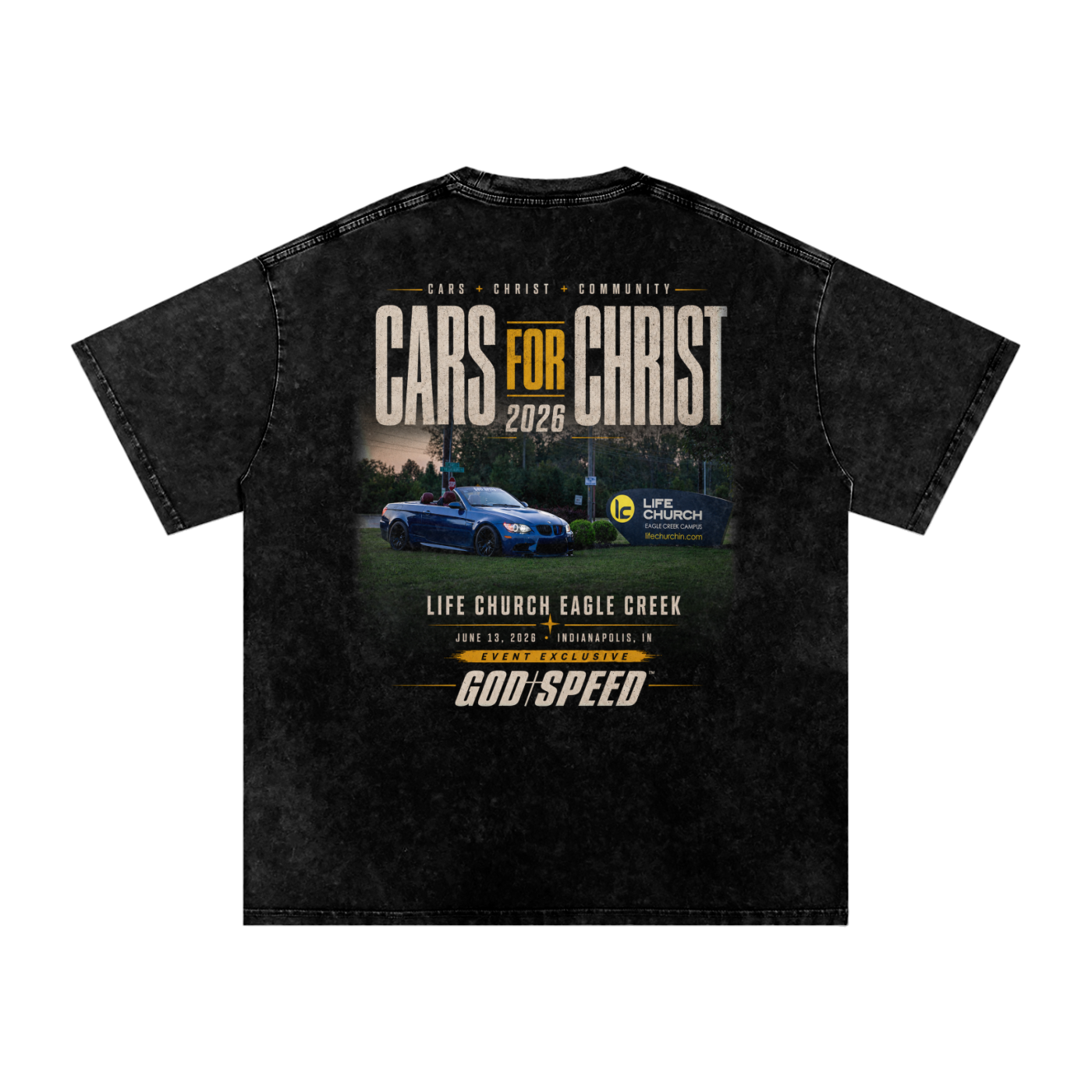 GodSpeed Premium - Cars For Christ Exclusive Tee