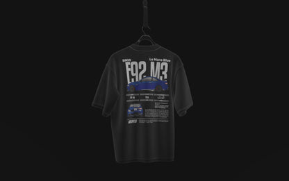 E92 BMW M3 Le-Mans Blue Metallic T-Shirt